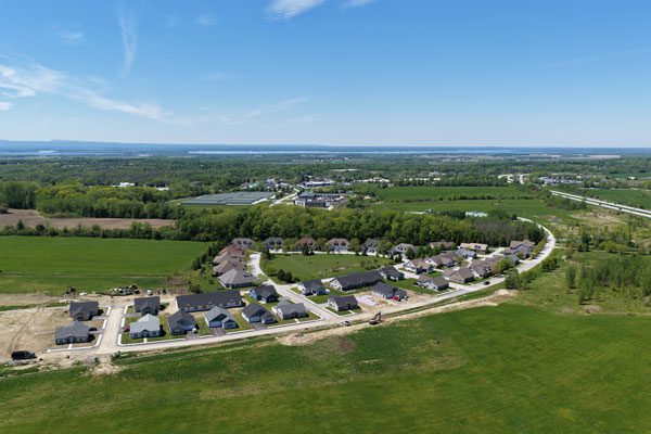 Another aerial view of Franklin Park West in St. Albans